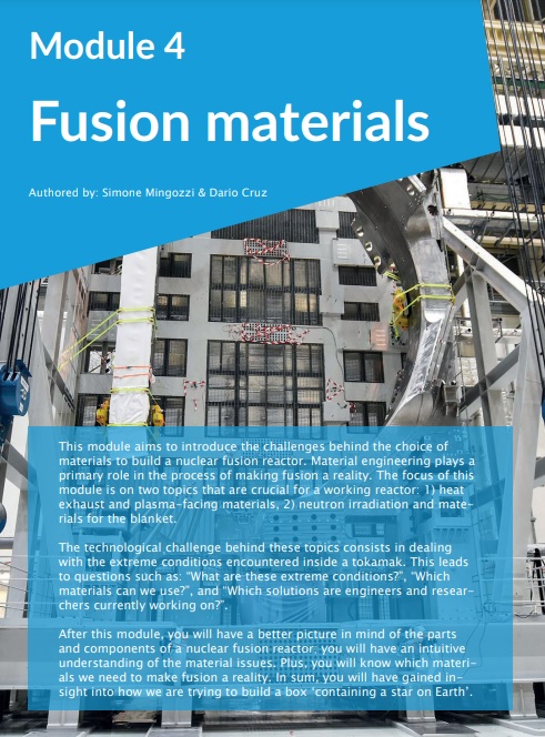 Module 4: Fusion materials